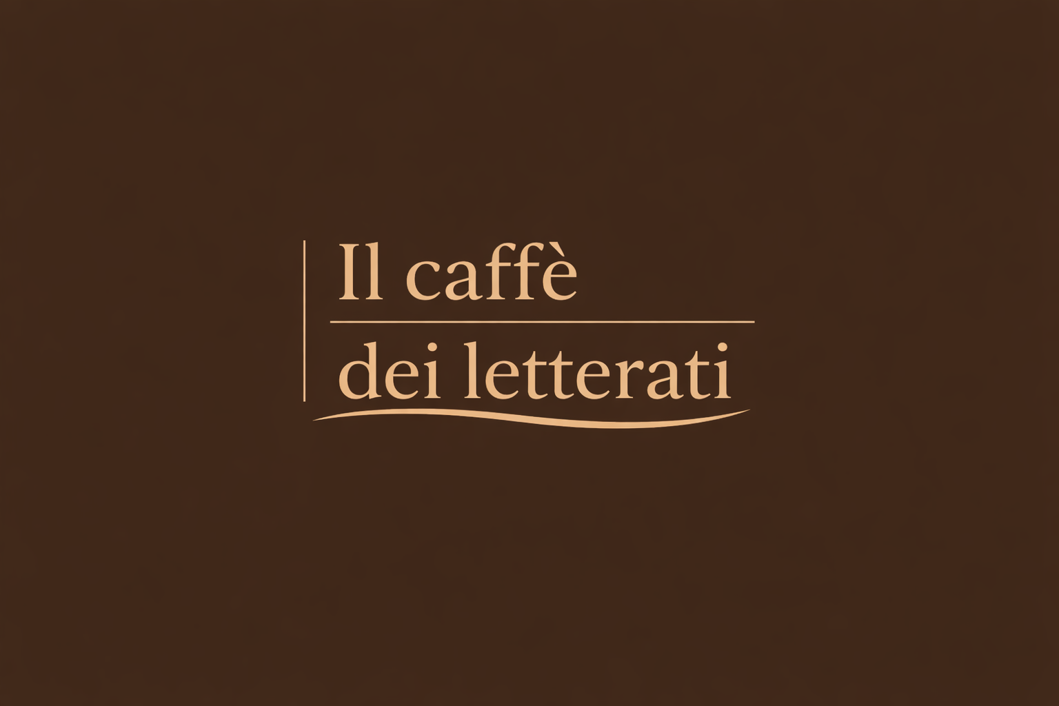 IL CAFFÉ DEI LETTERATI